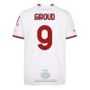 Maglia ufficiale AC Milan Giroud 9 Trasferta 2022-23 per Uomo